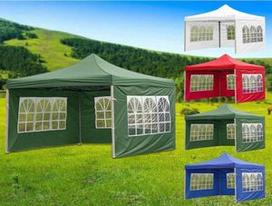 Tält och skyddsrum 1st Fourcorner folding tältduk anpassad vattentät utomhus camping stall lusthus byte1688088