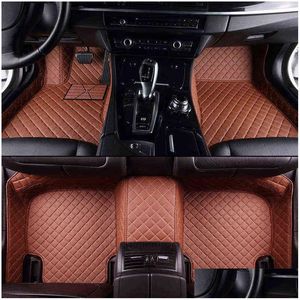 Floor Mats Carpets Doodryer Custom Car For A4 A5 A6 Sq5 Rs4 Rs6 Rs7 Rs5 A8 A7 Q3 Q5 Q7 S3 S5 S6 S7 S8 R8 Tt A1 A3 Foot Styling Dro Dhmfn