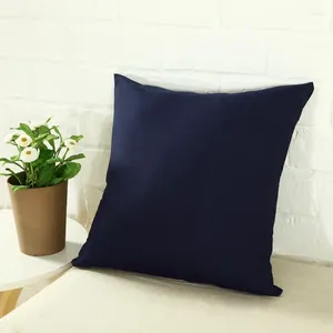 Pillow 2024 Candy Color Cover Simple Solid Throw Case Black And White Decorative Pillowcase Car ZT54