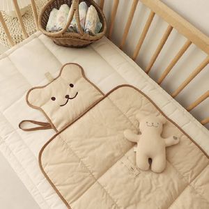 Portable Baby Diaper Changing Pad Multifunctional Foldable Nappy Diapering Mat Reusable Washable Mattress born Baby Stuff 240111