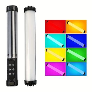 RGB Light Stick Wand Party Colorful LED-lampan 2700K-7500K Fill Light Handheld Flash Speedlight Photography Lighting Video 900lm, Belysningsdekoration