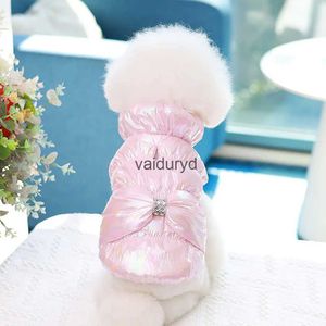 Hundkläder Princess Cat Warm Coat ET med Big Bow Design Pet Puppy Hoodie Dress Winter Clothing OutfitVaiduryd6