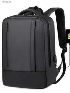 Laptop Cases Backpack 15.6 inch laptop backpack simple casual commuting business backpack men's backpack computer bag with USB charging port YQ240111