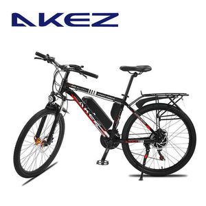 Fahrräder 26-Zoll-Mountainbike mit Lithiumbatterie, 48 V, 500 W, Batterieauto, 21-Gang-Ölbremskraft, Auto mit variabler Geschwindigkeit, Q240111