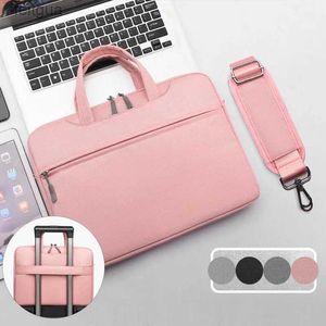 Laptop Cases Backpack New Laptop Bag 13.3 14 15 15.6 17 inch Sleeve Waterproof Shoulder Bags Notebook Cover Carrying Case For Macbook Air Pro hp Women YQ240111