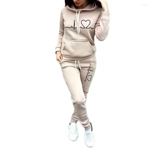 Frauen Zweiteilige Hosen 2024 Frühling Herbst Frauen Trainingsanzug Mode Damen Weiche Einfarbig Dame Hoodie Anzug Sport Tolle