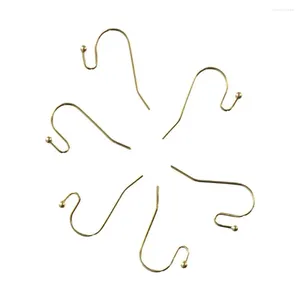 Stud Earrings Gold Earring Hooks Jewelry Making Fish Hook Ear Wires Supplies DIY For Women