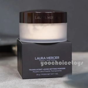 29g Laura Mercier Loose Powder Shrink Pore Oil Control Breathable Waterproof Lasting Setting Powder Women's Makeup Powder