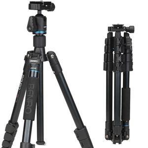 Monopods Bezpłatna wysyłka Benro It15 Profesjonalne wielofunkcyjne aluminium Aluminium Przenośny statyw Monozod dla kamery DSLR Whloesale