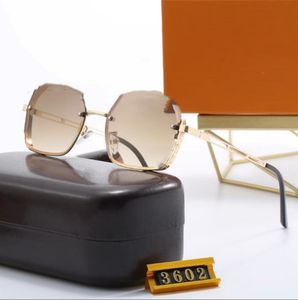 2024 design Sunglasses women men designer Good Quality Fashion metal Oversized sun glasses vintage female male