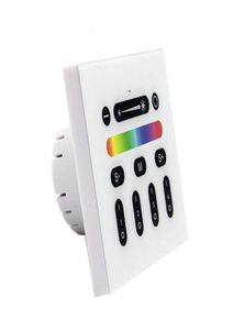 24g LED kontrolör RGBW MI LIGHT Kablosuz RF Uzak Döşemeci Anahtarı 4 Bölge Duvar Montajı Panel Milight Serisi LED Işıklar 7209575