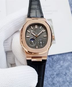 2024 Mens Watchmaster 자동 기계 손목 시계 사파이어 클래식 패션 스테인레스 스틸 방수 시계 밴드 Luxe Wristwatch PH025