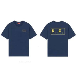 „Męskie luksusowe designerskie koszulki czarny czerwony deskorolka z literą Kenz wydrukowane koszule z krótkim rękawem projektant marki Top Kenzo Tees Asian Size S-XXL” 888