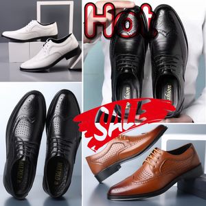 快適なビジネスレザーシューズメンカジュアルフォーマルレザーメンズシンプルデザイナーローファー靴靴男性フラットウェディング38-47