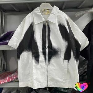 Men's Casual Shirts Bla Phantom 1017 ALYX 9SM Shirt Men Women 1 1 -embossed Webbing Alyx Shirt Oversize White Short Sleeve Blouseyolq