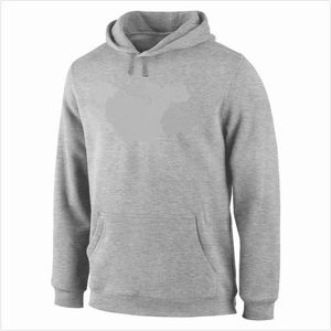 Mundurki piłkarskie prawdziwe kolory pullover z kapturem długie rękawy Sport Hoodie Grey Black Blue Red Colours Zestawy piłkarskie 217Q