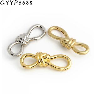 5-10-50PCS Open Metal Spring Gate Ring For Bags Handles Handbag Shoulder Belt Strap Dog Chain Snap Clasp Clip Hooks Accessories 240110