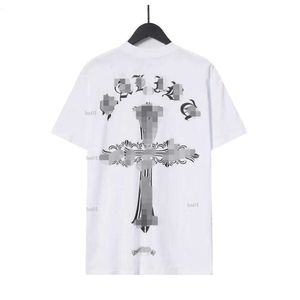 Mode CH Kleidung Designer T-Shirts Luxus Casual T-Shirt 2023ss Herz Cro Sex Records Graffiti Limited Sanskrit Kurzarm Preis Männer Frauen T-Shirt zum Verkauf 355