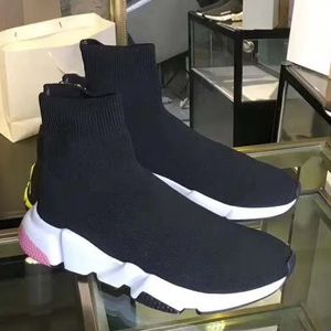 Nya kvinnor sockskor avslappnad sko högkvalitativ klassisk sneakers löpare jogga promenader utomhusbesvär34-45 med låda