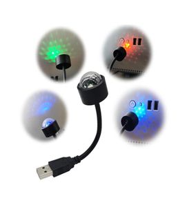 LED Atmosphere Lamp Car Voice Control Atmosphere Light USB Car Lights Bil Decoration Atmosphere Lights For Night Driving 1 PCS9306399