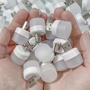 Nuovo 1-10 pz Mini Usb Luce Notturna Bianco Caldo Protezione Per Gli Occhi Libro Luce di Lettura Spina Usb Auto Pc di Alimentazione ricarica Led Lampada Notturna