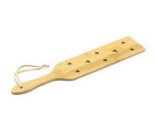 SM Bamboo Paddle Bdsm Fetish Sex Frusta Flogger Culo Sculacciata Bondage Schiavo Divertimento Flirtare Giocattoli Nei giochi per adulti per coppie7673008