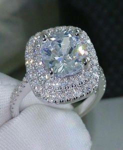 Anéis de casamento femininos moda prata pedras preciosas anéis de noivado para mulheres joias anel de diamante simulado para casamento 7283401