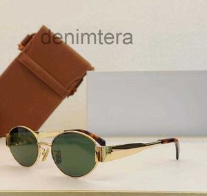 Moda Lüks Tasarımcı Kadın Erkekler İçin Güneş Gözlüğü 4235 Gözlük Lisa Triomphe Beach Street Fotoğraf Küçük Sunnies Metal Tam Çerçeve DMNP ile Aynı Güneş Gözlüğü