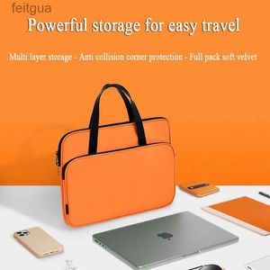 Laptop Cases ryggsäck Laptop Bag Waterproof Laptop Sleeve 13.3 14 15 15.6 Inch For MacBook M1 Air Pro HP Acer Xiami Huawei Lenovo Computer Case Cover YQ240111