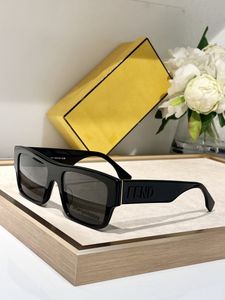 2024 neue Frühling Sommer schwarz acetat sonnenbrille für frauen Weibliche Männer Marke Designer Futuristischen Platz Seltsame Für UV Sonnenbrille FE40118