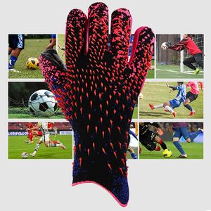 Adult Football Goalkeeper Gloves Professional Goalie Soccer Equipment Antislide Protective Hand Latex 240111