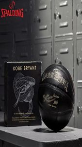 Новый баскетбольный мяч Spalding 24K Black Mamba Merch 76419Z, памятное издание, баскетбольный мяч из искусственной кожи со змеиным змеем, размер 7, с 3271736