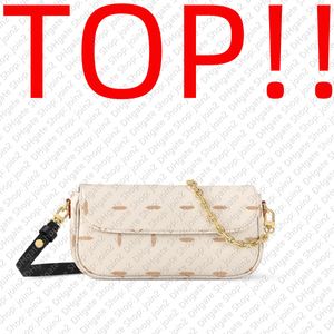 Shoulder Bag TOP. M81911 IVY WALLET ON CHAIN Designer Lady Clutch Evening Flap Bag Purse Handbag Tote Hobo