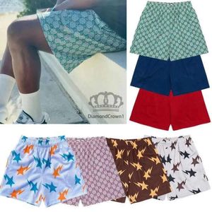 2024 NYA SUMMER EE SHORTS MENS KÖR SPORT FIESS Snabbt torrt träningsbyxor Män gym andas andas strand hiphop eric shorts emmanuels ee mönstrad kort