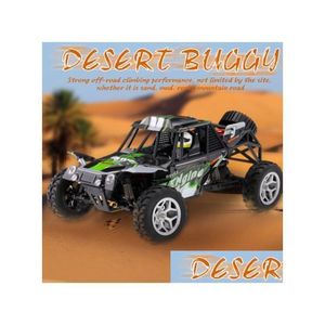 Carro elétrico / Rc Wltoys 18429 Carros de brinquedo offroad 1/18 4Wd 2.4G Rc de alta velocidade 40Km / H 370 Escova de carbono Motor magnético forte escalada por Dhote