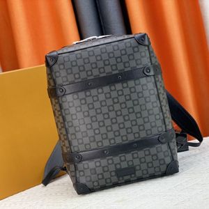 Designer ryggsäck lyxväskor märke dubbla axelremmar ryggsäckar kvinnor plånbok riktiga läder väskor dam intäktsstämpel pläd duffle bagage av w489 07