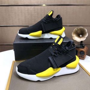 Y3 kaiwa estação de comércio exterior de couro na moda sapatos passarela couro chunky formadores Y-3 das mulheres dos homens tênis