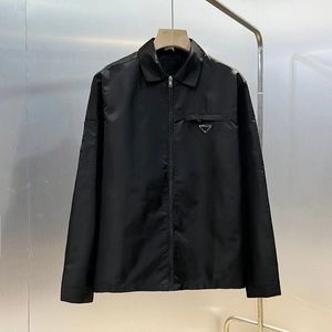 PAA Giacca slim fit tendenza primavera autunno per uomo e donna giacca versatile casual con giacca da motociclista con cerniera Giacche da uomo a triangolo versione alta