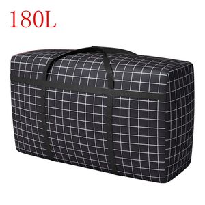 Waterproof Foldable Hand Luggage Bag Thickened Clothes Storage Bags Big Capacity Moving Packing Bag Portable Clothing Duffle Bag 240111