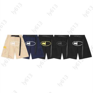 24 Summer Mens Shorts Designer Swim Short Beach Pant Alcatraz Island Print High Street Casual Multi-Pocket Work Short Sweatpants