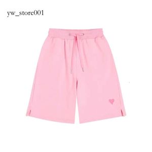 Amis Shorts Brand Quality Shorts Designer Amis Luxury Fashion Casual Terry Cloth Cotton Amis T Shirt Shorts Clothing 8521