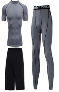 2021 i più nuovi uomini compressione corsa maglietta fitness stretto manica lunga abbigliamento sportivo maglietta allenamento camicie da jogging palestra abbigliamento sportivo kit 1655711