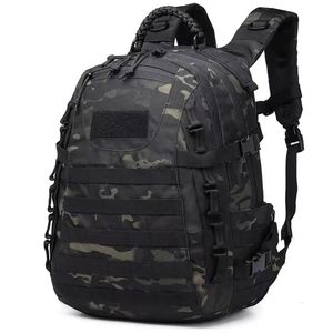 35L Large Capacity Military Backpack Man Camping Backpacks Waterproof Tactical Army Molle Climbing Hiking Bags Outdoor Rucksack 240110