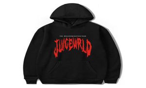 Rapçi Juice Wrld Hoodies Sweatshirts Erkek Kadın Kpop 2020 Stil Serin Suyu Wrld Street Giyim Kapüşonlu Kıyafetler X06102350127