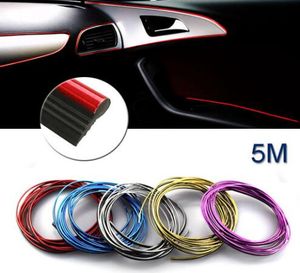 Auto Auto-Styling Streifen Dekorative Gewinde Trim Marke Aufkleber Fall Für Opel Ford Für Mazda Honda Kia VW Honda hyundai Car-Styling4710615