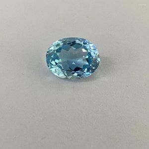 Loose Diamonds 10x12mm Size Oval Cut Natural Sky Blue Topaz High Quality Gemstones