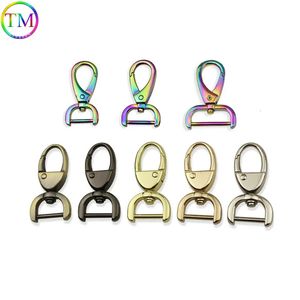 16/20/26/32/38mm Metal Snap Hook For Bag Handbag Belt Strap Shoulder Bag Chain Connector Buckle Swivel Trigger Clip Clasp 240110