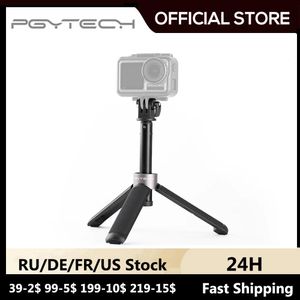 Stative Pgytech Verlängerungsstange Stativ 40 cm Selfie Stick für Gopro Hero 11/10 9 8 7 Insta360 Action Kamera Erweiterungszubehör