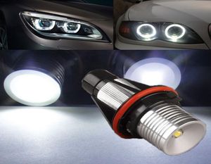 1 Set LED Car Light Bulb Angel Eyes Halo Ring High Power 3W DC 9V30V White 7000K LED Lamp for BMW E39 E53 E60 E63 E65 E66 E783482420