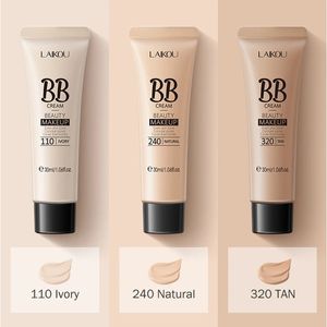 HEALLOR 1 Pcs BB Creme Rosto Base Líquida 30ml Hidratante Oilcontrol Cobertura Completa Falha À Prova D 'Água de Longa Duração Cosméticos 240111